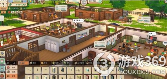 模拟经营游戏《学园构想家》试玩版 建造经营自己的学校