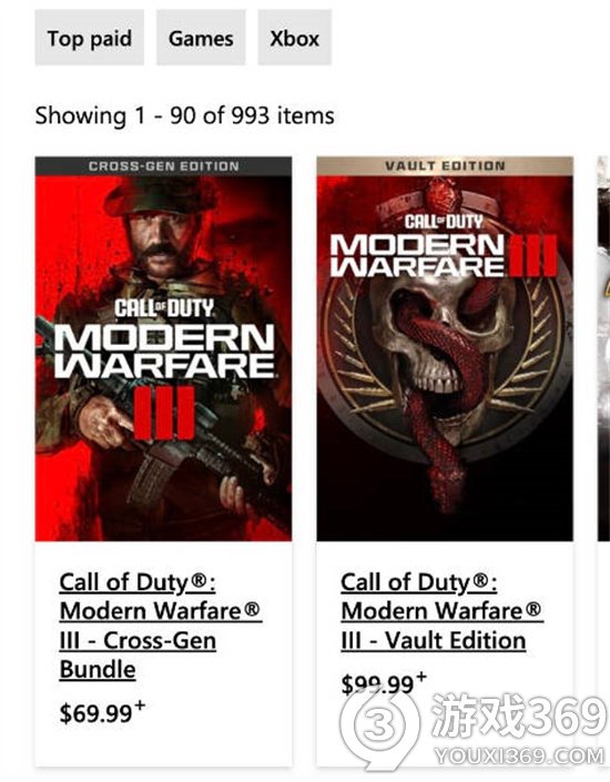 《使命召唤20：现代战争3》跨平台霸主登顶畅销榜