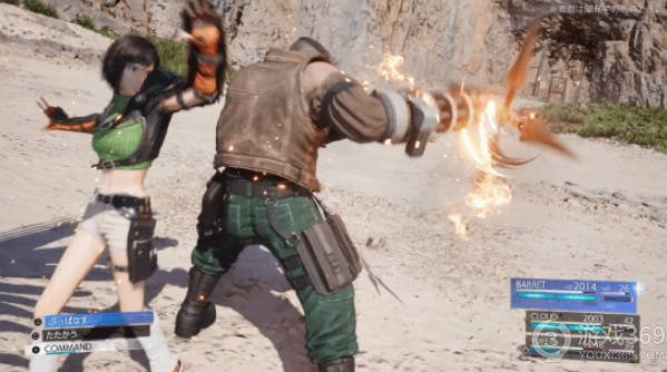 《FF7重生》：尤菲和巴雷特合作展现“忍者机关枪”协力技