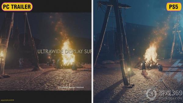 《对马岛之魂》PC与PS5版本画面对比：光影之差增添氛围
