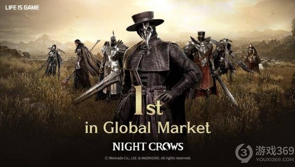《传奇》开发商新作《Night Crows》三天收入破千万美元